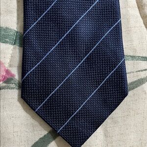 Kenneth Cole Dark Blue Silk tie